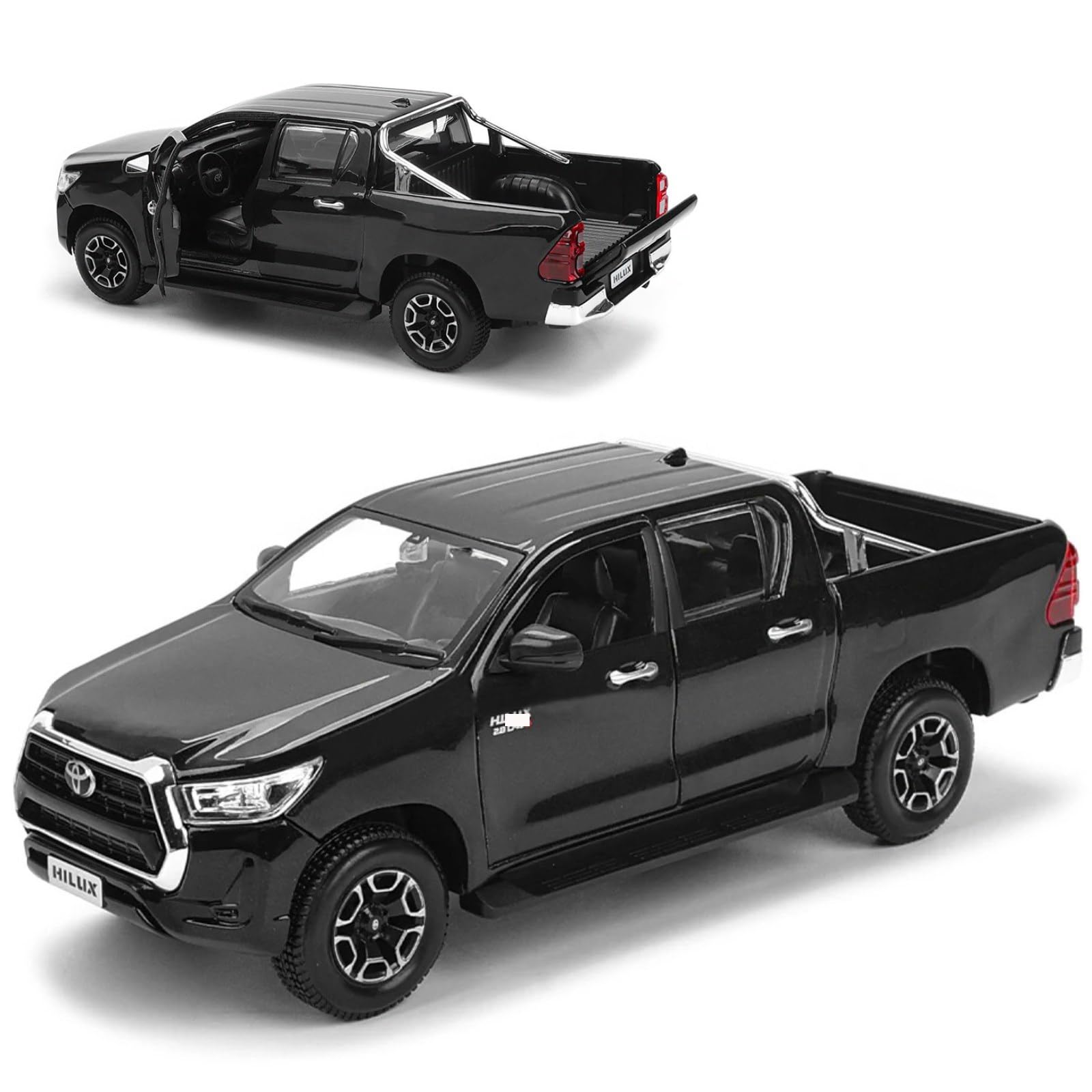 Amazon.com: HTLNUZD 1/27 Alloy Racing Car Model for Toyota Hilux